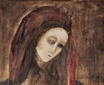 Anjolie Ela Menon (Artist), Untitled, Painting