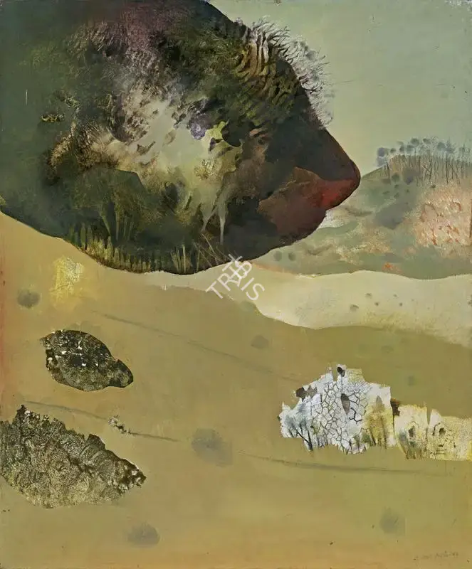 Bimal Dasgupta (Artist), Untitled, 1988, Painting