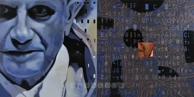 Baiju Parthan (Artist), Source Code - Benedict, 2006, Painting
