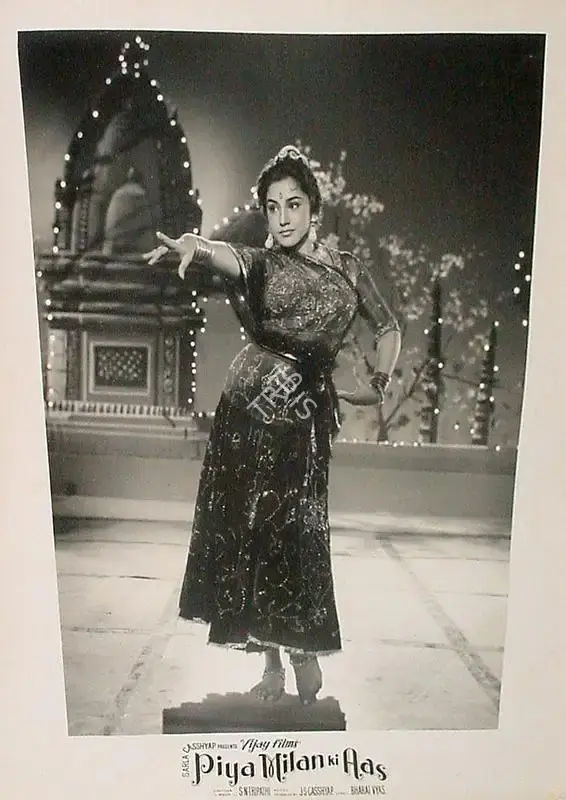 Russi Billimoria (Cinematographer), Piya Milan Ki Aas, 1961, Lobby Card