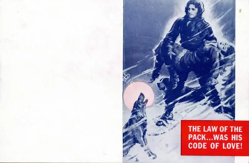 Darryl F. Zanuck (Producer), Call of the Wild, 1935, Handbill