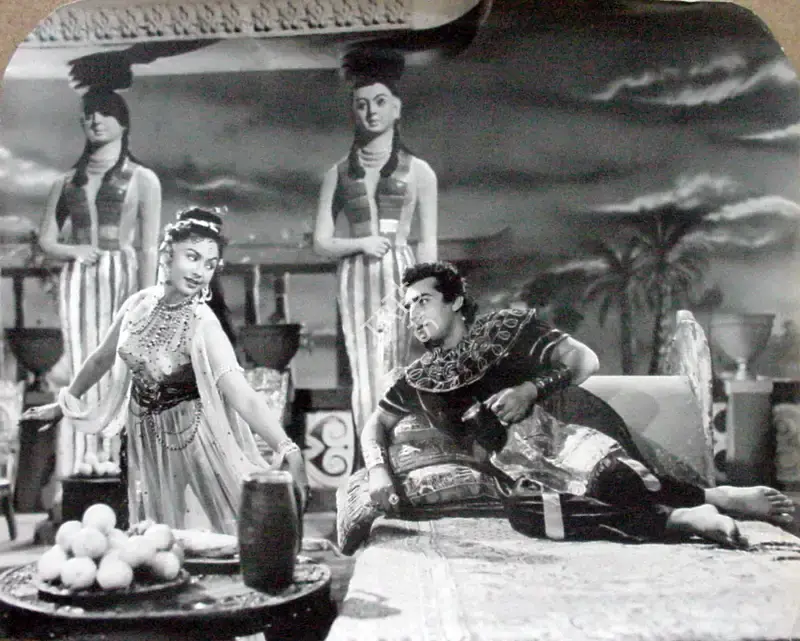 S.D. Narang (Producer), Yahoodi Ki Ladki, 1957, Photographic Still
