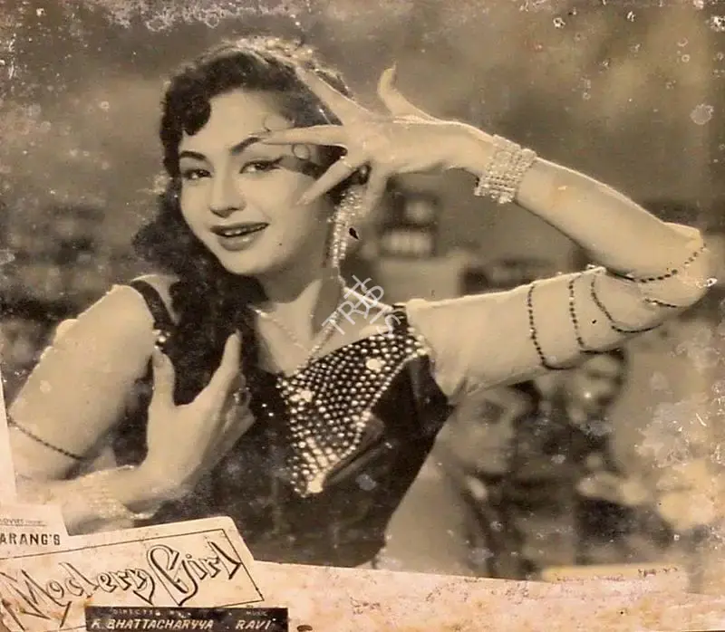 Sudhin Majumdar (Cinematographer), Modern Girl, 1961, Lobby Card