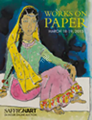 Saffronart (Auction House), Works on Paper Online Auction, 2015, Auction Catalogue