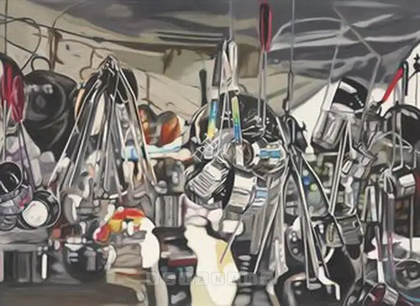 Gupta, Subodh (Artist). Densely Packed, 2004 | Painting, Ch.NeY/15.09.10, 2010 · Christie's