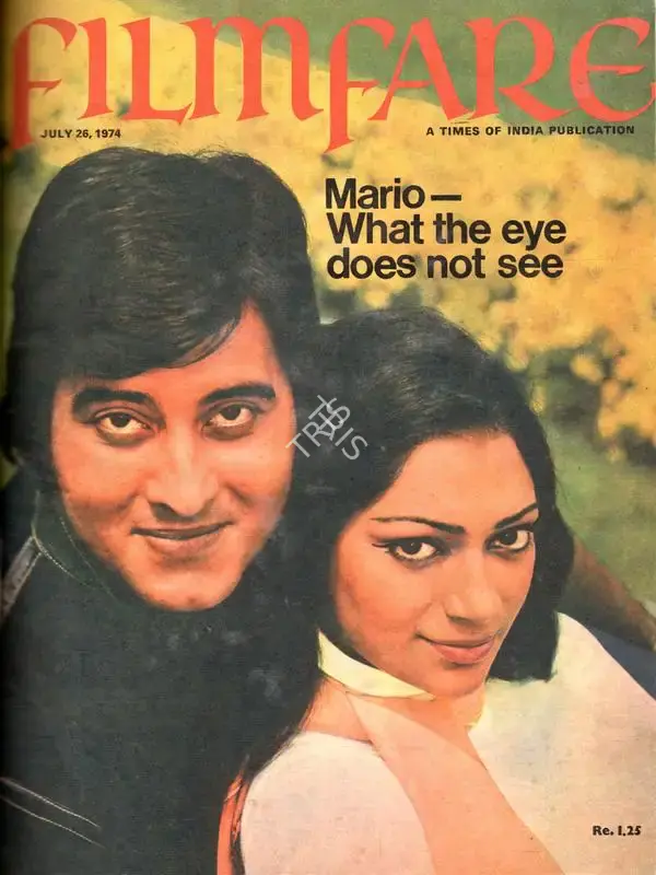 B.K. Karanjia (Editor), Filmfare, 1974, Magazine