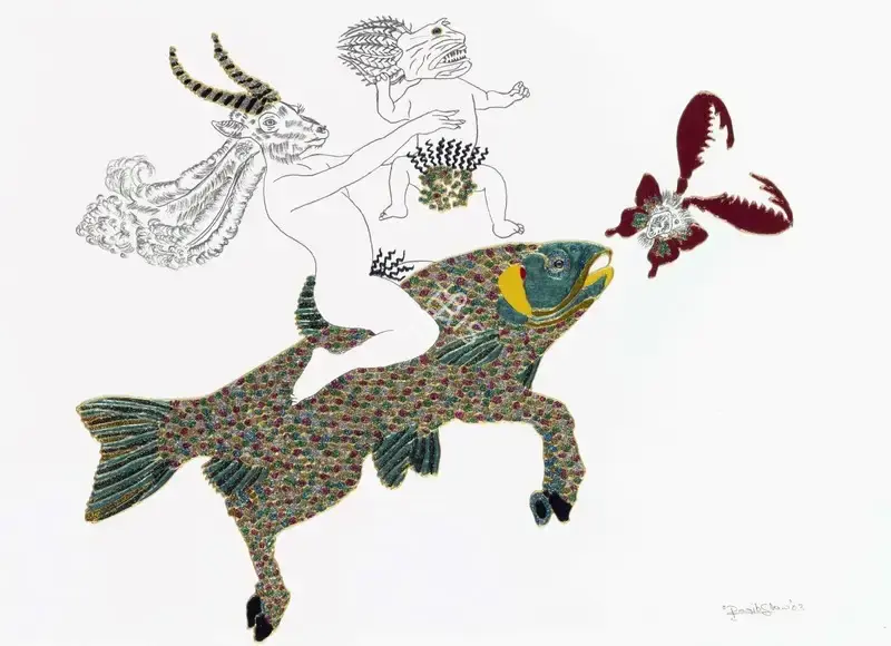 Raqib Shaw (Artist), Untitled, 2003, Painting