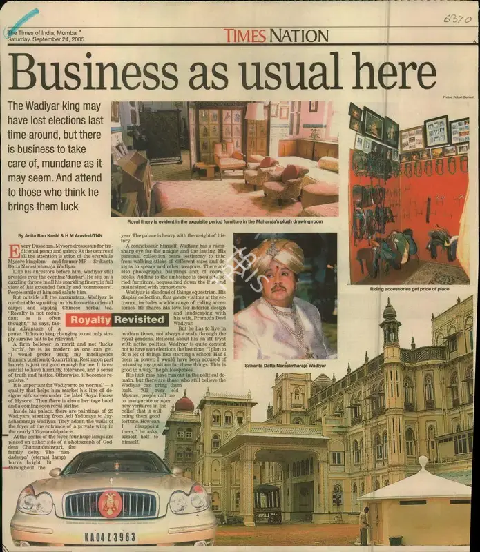 Anita Kashi (Reporter), Business as Usual here, 2005, Newspaper Clipping