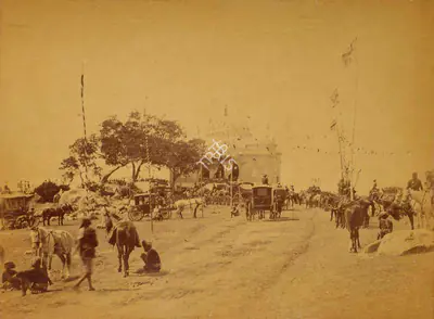 Lala Deen Dayal (Photographer), Asmangurh Saraconagar, 1889, Antiquarian Photograph
