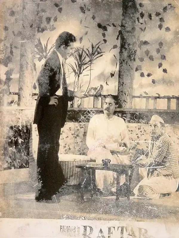 Nakshab (Director), Raftar, 1955, Lobby Card