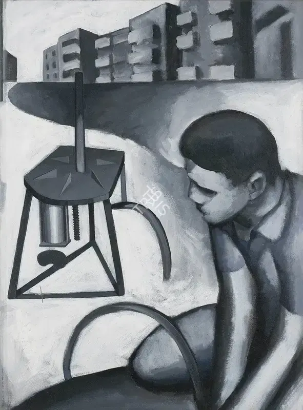 Patwardhan, Sudhir (Artist). Untitled, 1992 | Painting, AG.Onl/17.12.23, 2023 · Asta Guru