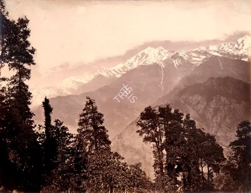 John Edward Sache (Photographer), Views of Snows from Almorah, 1875, Antiquarian Photograph