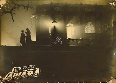 Radhu Karmakar (Cinematographer), Awara, 1951, Lobby Card