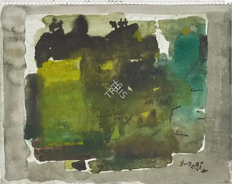 Ganesh Haloi (Artist), Untitled, 1995, Painting