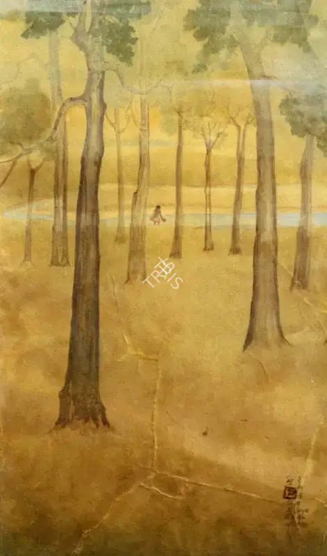 Maninder Bhusan Gupta (Artist), Untitled, 1923, Painting
