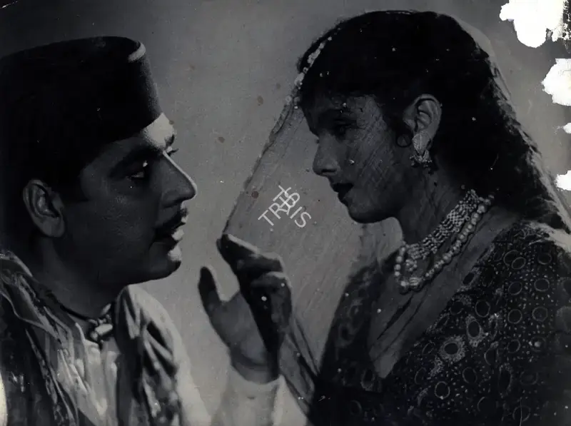Sohrab Modi (Producer), Do Gunde, 1959, Photographic Still