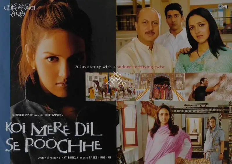 Boney Kapoor (Producer), Koi Mere Dil Se Pooche, 2002, Lobby Card