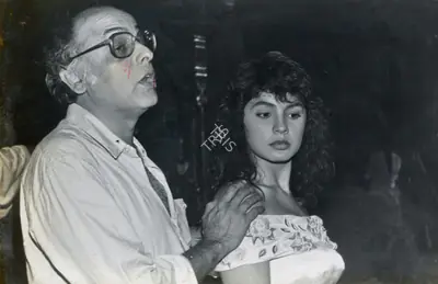 Pravin Bhatt (Cinematographer), Dil Hai Ke Manta Nahin, 1991, Working Still