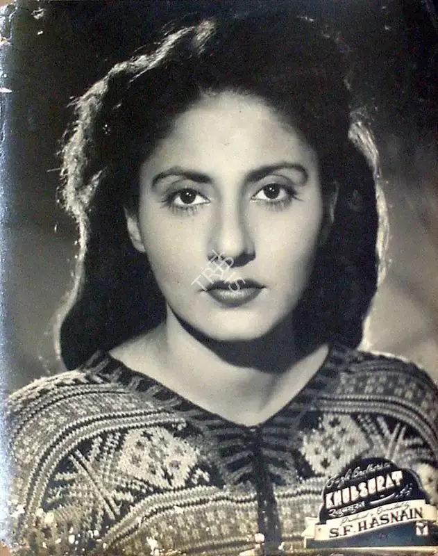 S.F. Hasnain (Director), Khubsurat, 1952, Lobby Card
