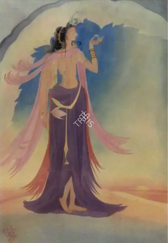 M.A.R. Chughtai (Artist), Untitled, Painting