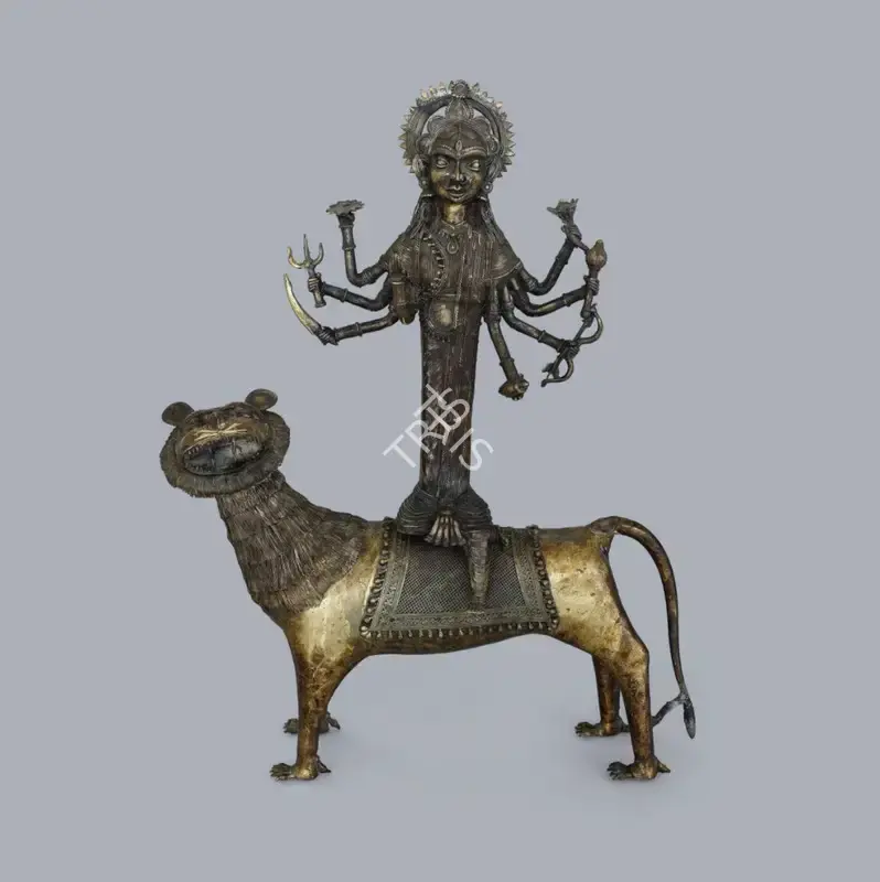 Jaidev Baghel (Artist), Durga, 2013, Sculpture
