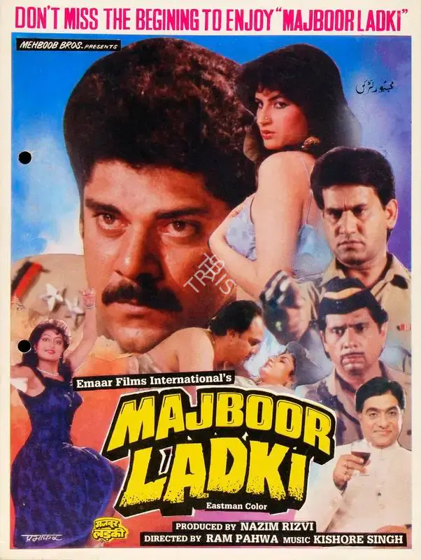 Nazim Rizvi (Producer), Majboor Ladki, 1991, Song-Synopsis Booklet