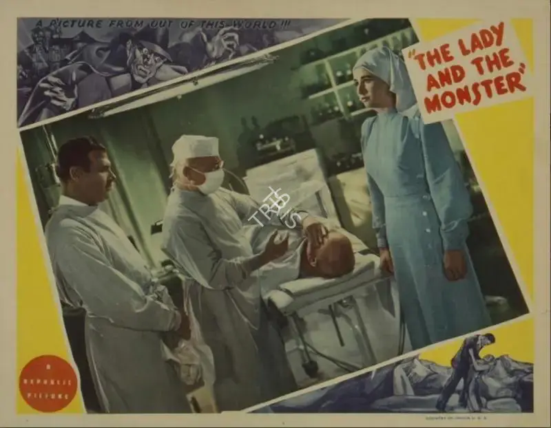 George Sherman (Director), The Lady and the Monster, 1944, Lobby Card