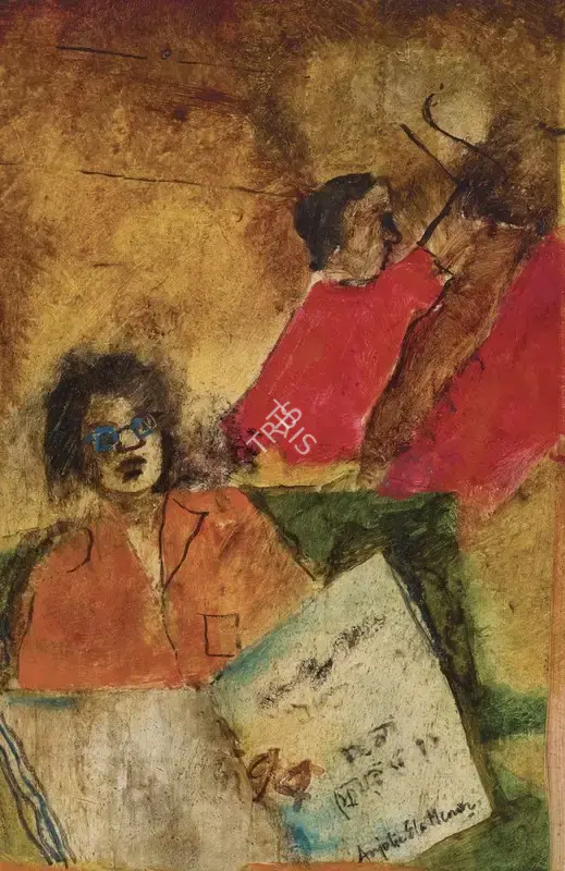 Anjolie Ela Menon (Artist), Untitled, 1994, Painting