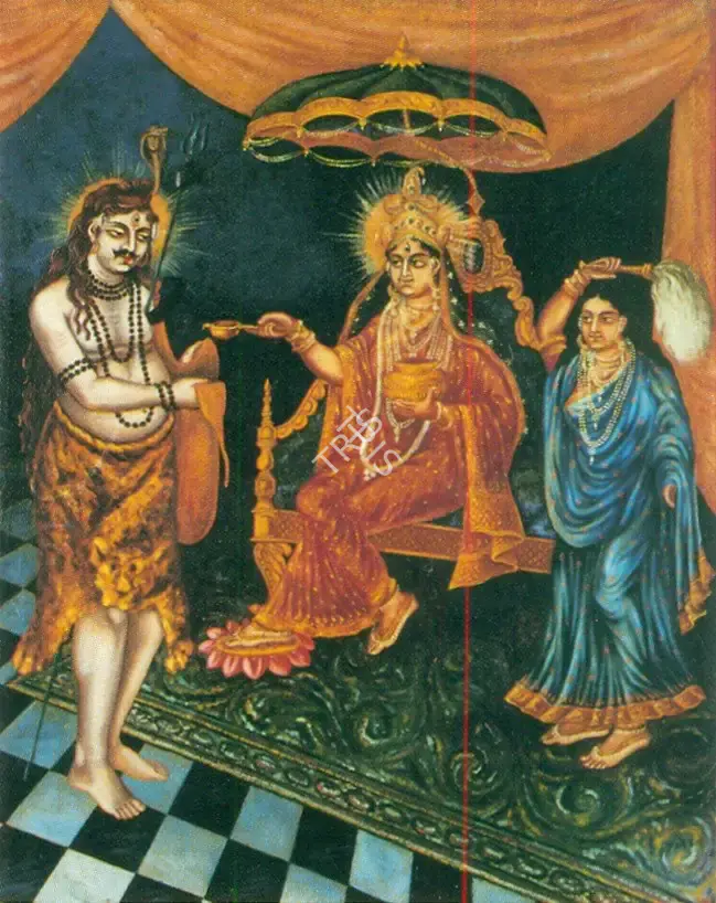Bengal School (Artist), Annapurna, 1910, Painting