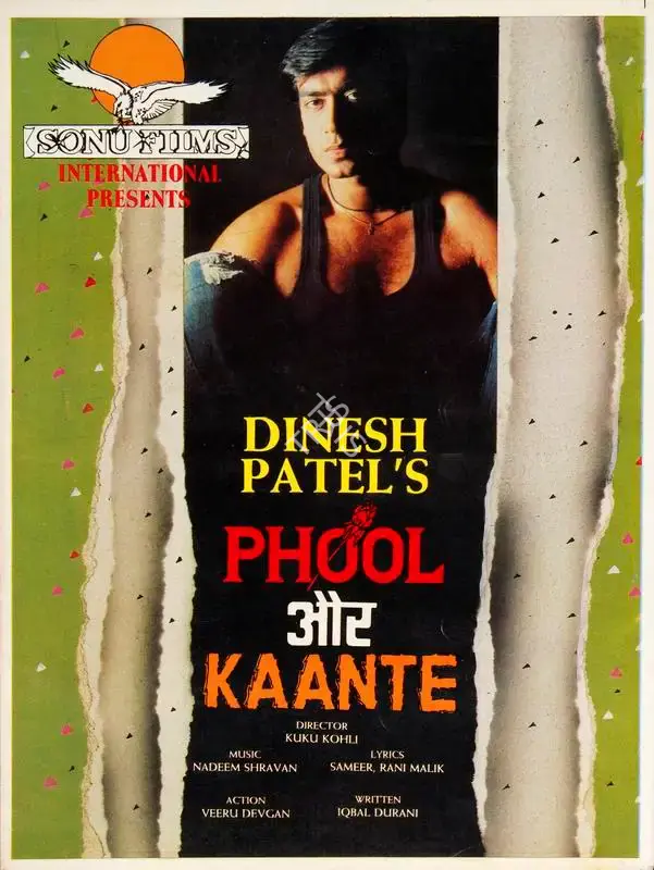 Dinesh Patel (Producer), Phool Aur Kaante, 1991, Song-Synopsis Booklet