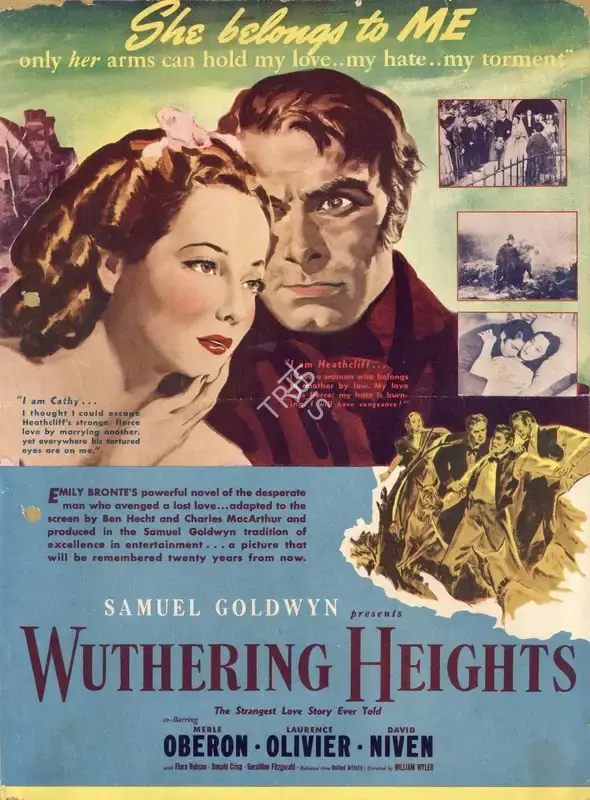 William Wyler (Director), Wuthering Heights, 1939, Handbill