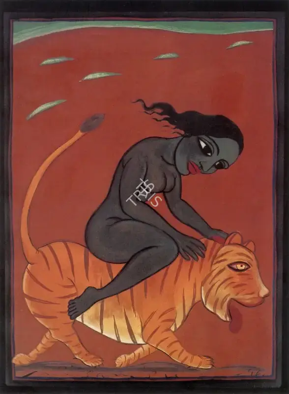 Gogi Saroj Pal (Artist), Yogini Shakti, 1996, Painting