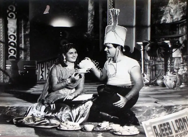 S.I. Hassan (Producer), Ajeeb Larki, 1952, Lobby Card