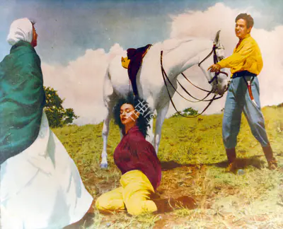 Faredoon A. Irani (Cinematographer), Aan, 1952, Photographic Still