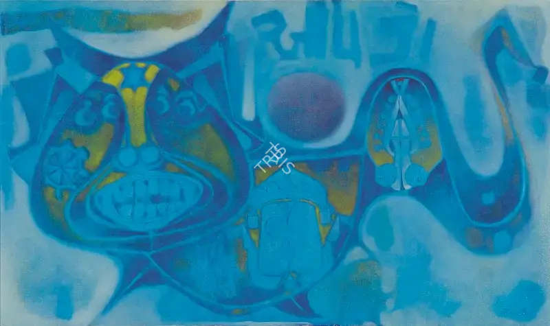 J. Sultan Ali (Artist), Kammu - Katta, 1973, Painting