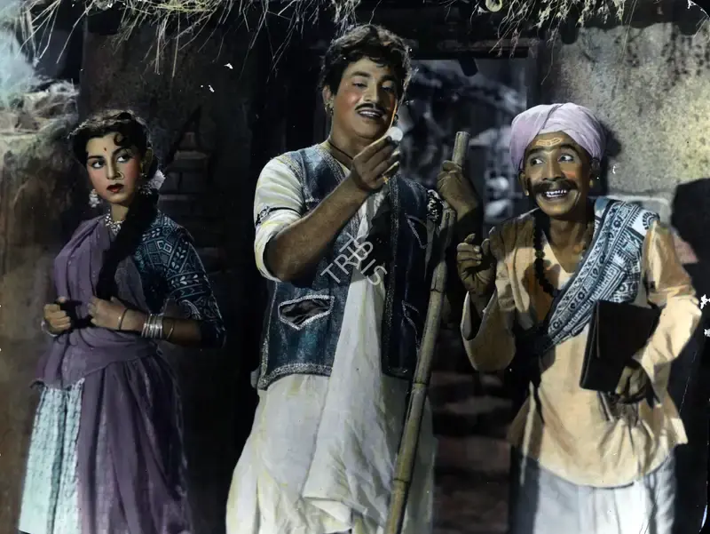 Ashok Kumar (Producer), Raagini, 1958, Photographic Still