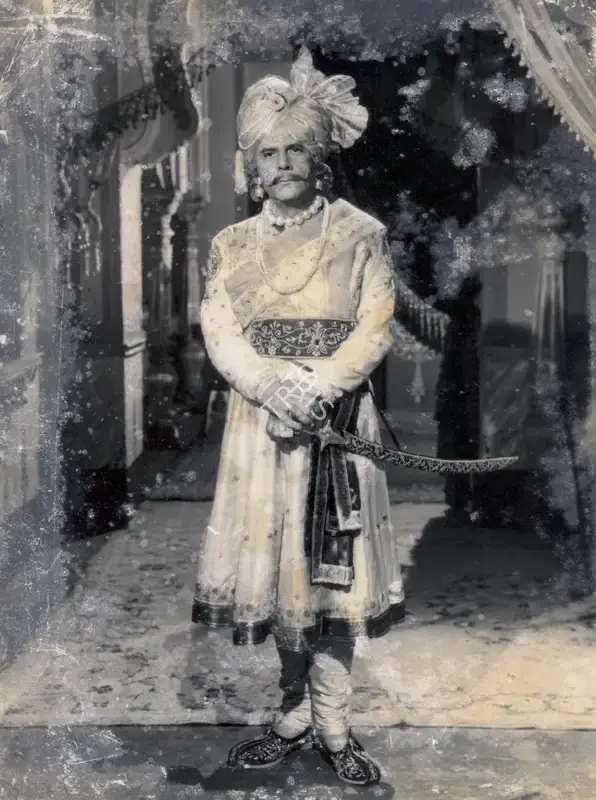 Sohrab Modi (Producer), Raj Hath, 1956, Photographic Still