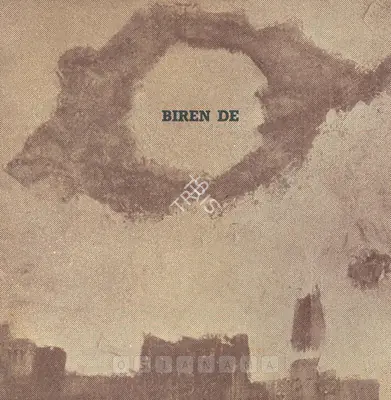 Biren De (Artist), Biren De, 1961, Solo Exhibition Catalogue