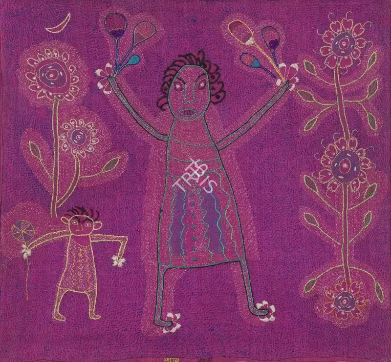 Mukherjee, Meera (Artist). Untitled, circa 1980s | Painting, Sa.Mum/02.04.25, 2025 · Saffronart