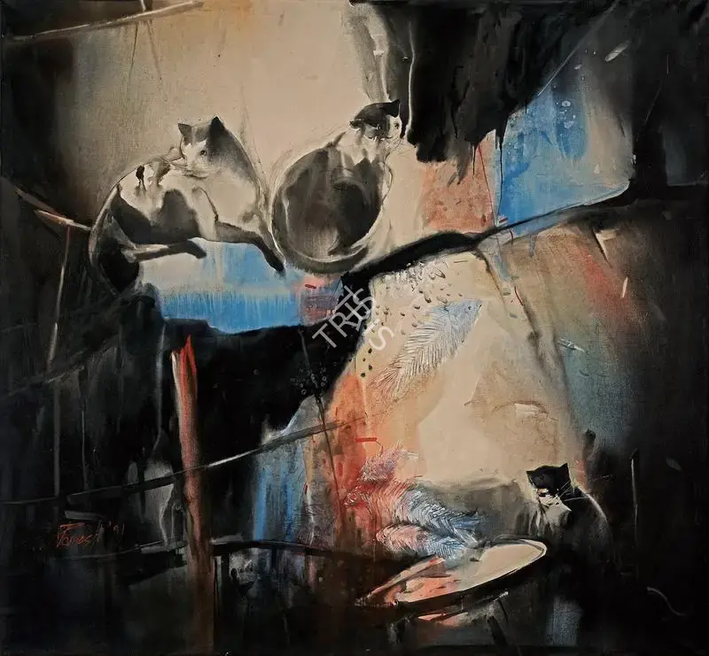 Paresh Maity (Artist), Untitled, 1991, Painting