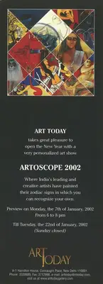 Art Today (Organiser), Artoscope 2002, 2002, Group Exhibition Invitation