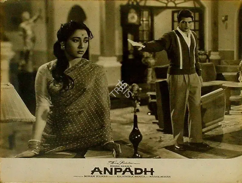 M. Ramchandra (Cinematographer), Anpadh, 1962, Lobby Card