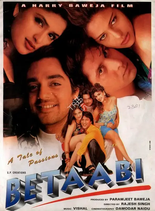 Paramjeet Baweja (Producer), Betaabi, 1997, Song-Synopsis Booklet