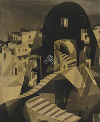 Tagore, Gaganendranath (Artist). Untitled, early 1920s | Painting, 2010 · Osian's