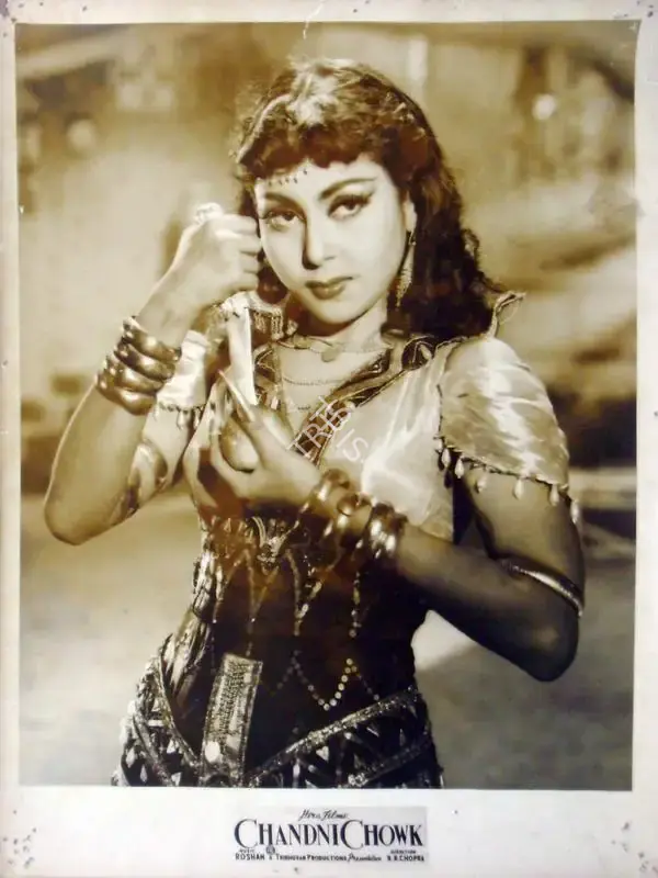 Keki Mistry (Cinematographer), Chandni Chowk, 1954, Lobby Card