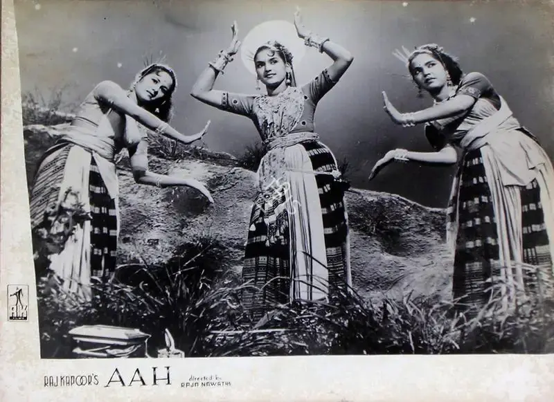 Jaywant Pathare (Cinematographer), Aah, 1953, Lobby Card