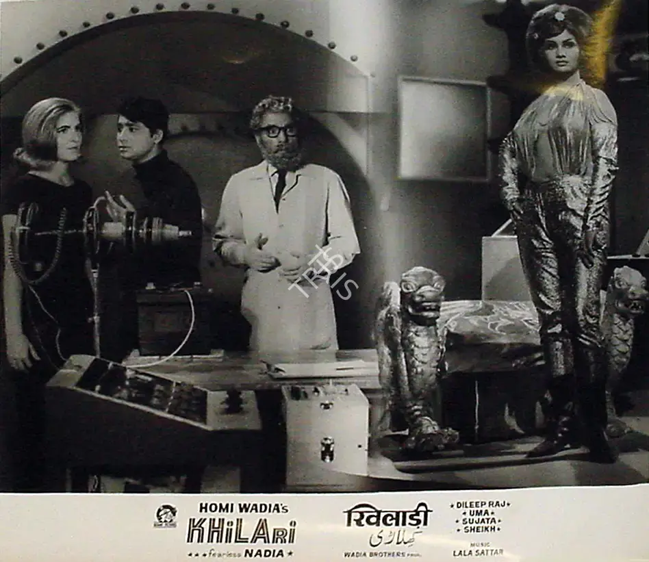 Anant Wadadeker (Cinematographer), Khilari, 1968, Lobby Card