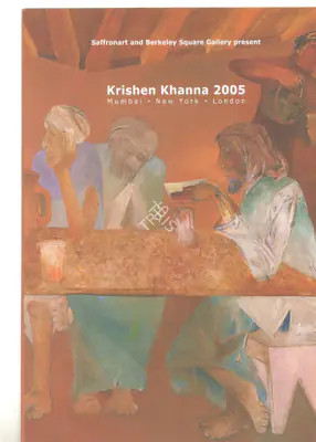 Krishen Khanna (Artist), Krishen Khanna 2005, 2005, Solo Exhibition Invitation
