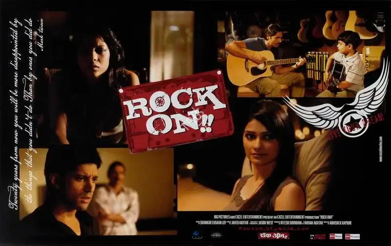 Farhan Akhtar (Producer), Rock On, 2008, Lobby Card