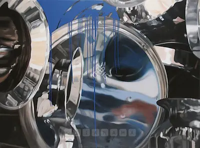Gupta, Subodh (Artist). Steal 2, 2007 | Painting, Ch.NeY/16.09.08, 2008 · Christie's
